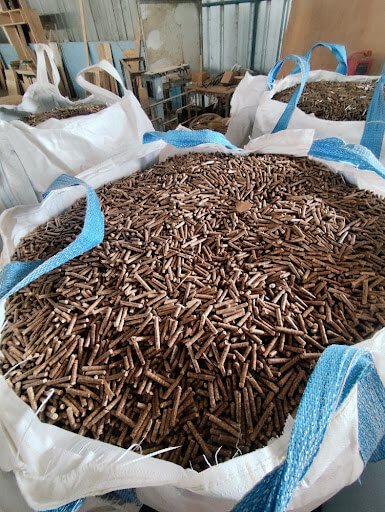 Wood Pellet Kemasan Jumbo Bag Siap Kirim IDRIS JAYA